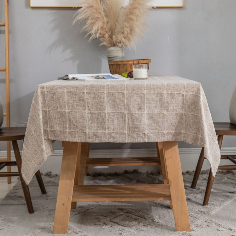 Obrus, polyester, obdĺžnikový, odolný proti prachu, tepelná izolácia, francúzsky štýl