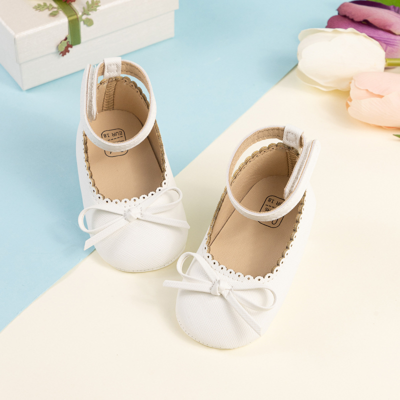 Detské topánky z PU kože, Korejský štýl, zapínanie na suchý zips, pre deti 12–36 mesiacov, jar-jesen