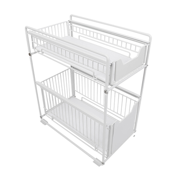 Gashi skladací, viacúčelový kovový regál do skriniek