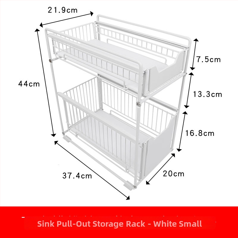 Gashi skladací, viacúčelový kovový regál do skriniek