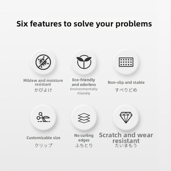 Virtuvės stalčių kilimėlis – EVA, atsparus vandeniui, aliejaus atsparus, neslidžioji apsauga spintelėms ir darbinėms paviršiams (Šiaurinis stilius)