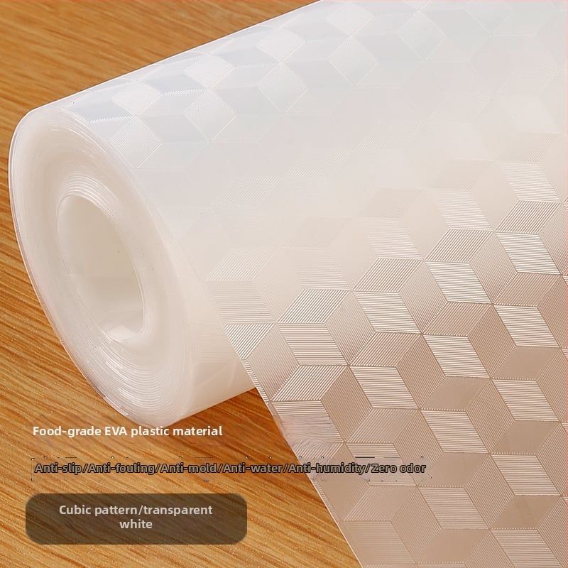 Virtuvės stalčių kilimėlis – EVA, atsparus vandeniui, aliejaus atsparus, neslidžioji apsauga spintelėms ir darbinėms paviršiams (Šiaurinis stilius)