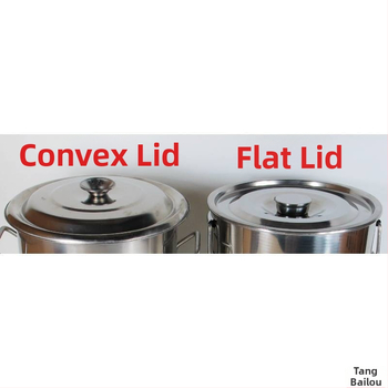 Polievková miska z nehrdzavejúcej ocele 201, kapacita 2,1–3 l, model 201, s viečkom