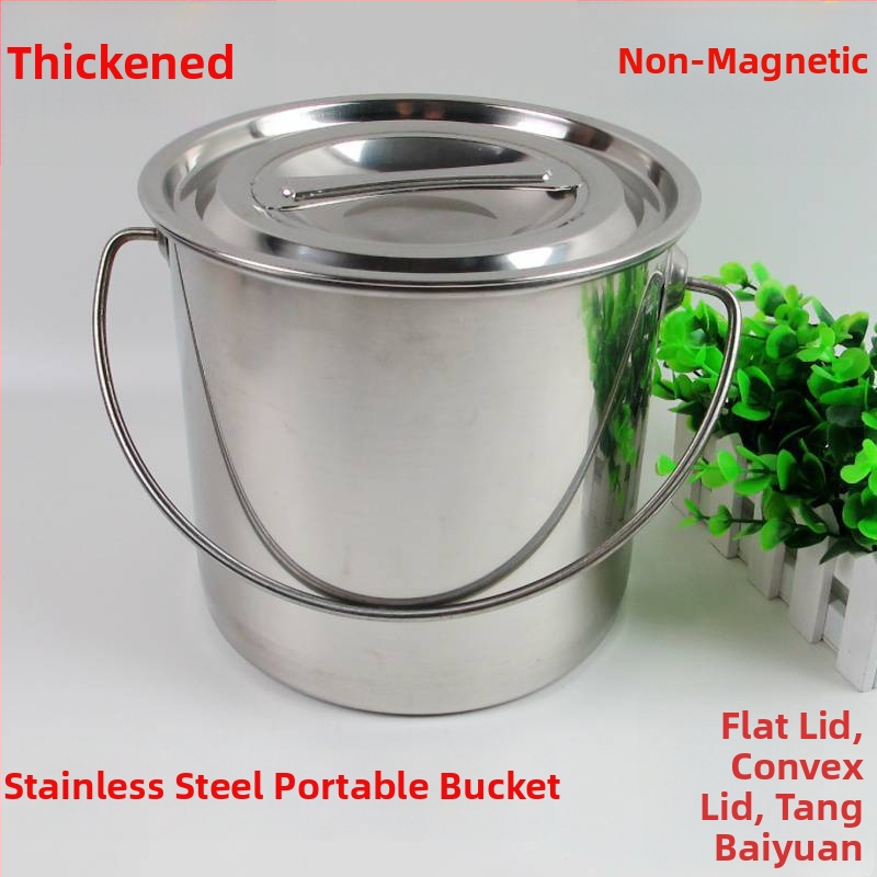 Polievková miska z nehrdzavejúcej ocele 201, kapacita 2,1–3 l, model 201, s viečkom