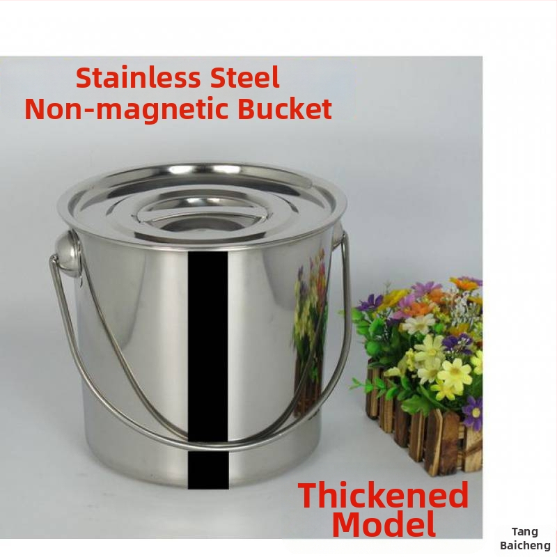 Polievková miska z nehrdzavejúcej ocele 201, kapacita 2,1–3 l, model 201, s viečkom