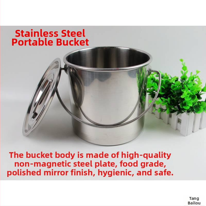 Polievková miska z nehrdzavejúcej ocele 201, kapacita 2,1–3 l, model 201, s viečkom