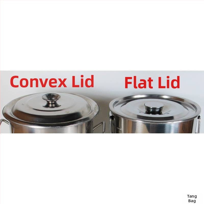 Polievková miska z nehrdzavejúcej ocele 201, kapacita 2,1–3 l, model 201, s viečkom