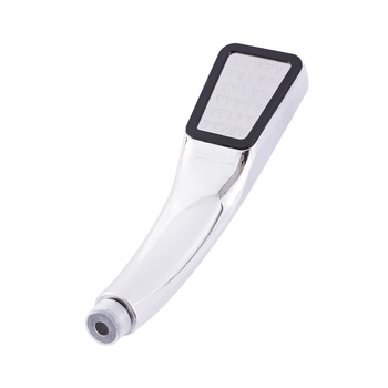 Štvorcová ručná sprchová hlava s 300 otvormi, pod tlakom, úsporná na vodu