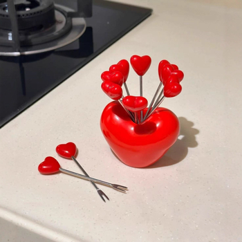 Ovocná vidlica – nerezová oceľ, svieži a roztomilý štýl, Číslo produktu Ggc125, Leštenie Hemp Wheel Light