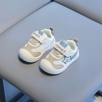 Detské tenisky na chôdzu - priedušný sieťový vršok, protišmyková mäkká podrážka, jar a jeseň, vek 12–36 mesiacov a 24–48 mesiacov