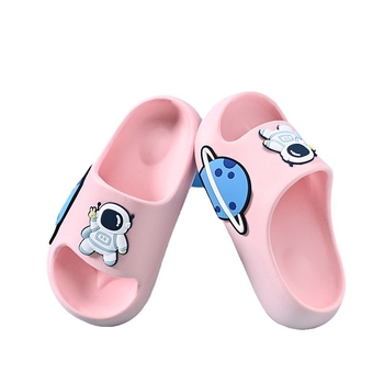 Vaikų šlepetės su karikatūriniu raštu, EVA viršus ir padai, kvėpuojančios, neslystančios vidaus vasaros sandalai 4–16 metų