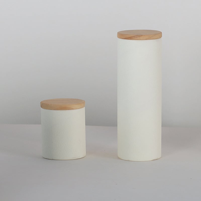 Čajová dóza v plechovej nádobe s dreveným vrchnákom, model T74, offset tlač