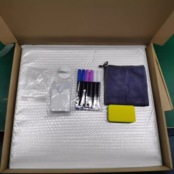 Priehľadná akrylová tabuľa na písanie s týždenným rozvrhom, magnetická poznámková tabuľka k chladničke, možnosť prispôsobenia (Materiál: syntetická živica; Rozmery: 400×300×2.5/2.8 mm; Štýl: moderný)