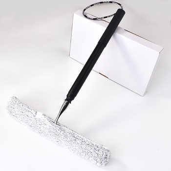 Nerezová oceľová stierka na sklo – jednostranné utieranie, 40 kusov v balení, uvedená na trh v roku 2019, domáce použitie