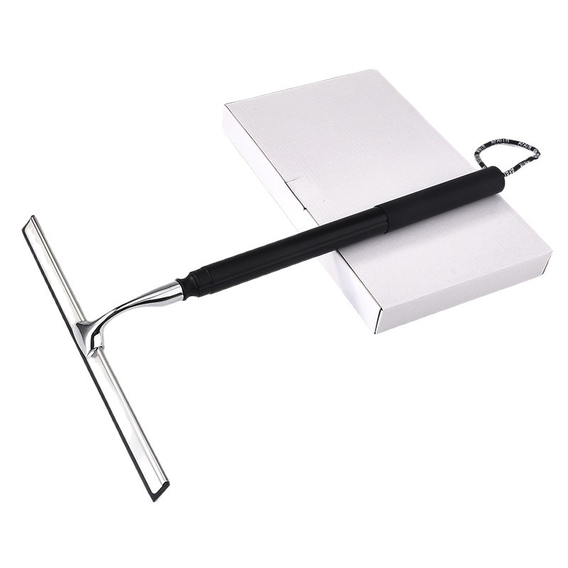 Nerezová oceľová stierka na sklo – jednostranné utieranie, 40 kusov v balení, uvedená na trh v roku 2019, domáce použitie