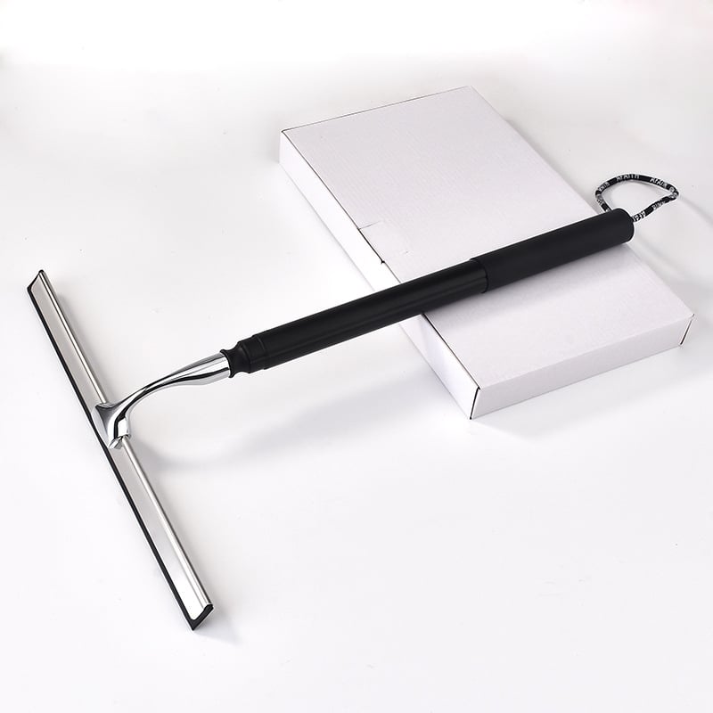 Nerezová oceľová stierka na sklo – jednostranné utieranie, 40 kusov v balení, uvedená na trh v roku 2019, domáce použitie