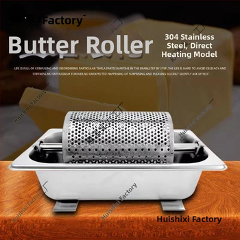 Valec na maslo z nehrdzavejúcej ocele 304 pre burgre – nepravidelný tvar, jednoduchý štýl