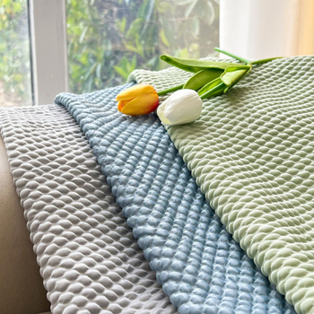 Husă canapea modulară — Material Ice Silk, Culoare solidă, Stil minimalist, Set complet