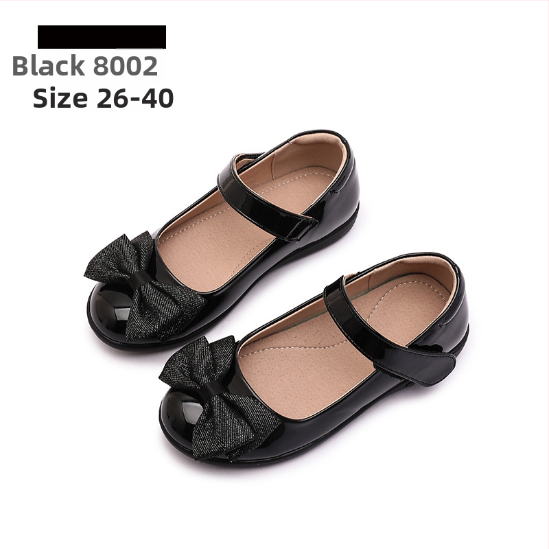 Dievčenské topánky z PU, čínskeho štýlu, s Velcro remienkom, PU vnútro a stielka, podrážka z TPR