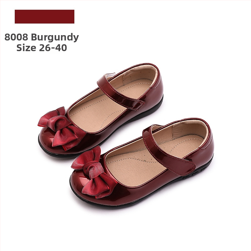 Dievčenské topánky z PU, čínskeho štýlu, s Velcro remienkom, PU vnútro a stielka, podrážka z TPR