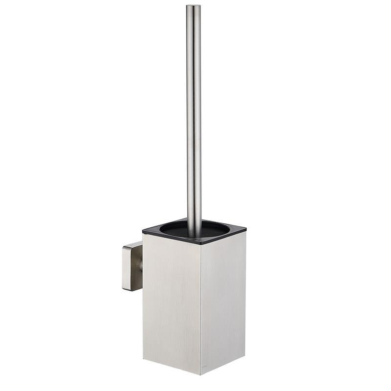 Stojanový set kefy na toaletu s držiakom na podlahu, nerezová oceľ, ľahký luxusný štýl, pôvod Wenzhou