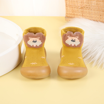 Topánky pre batoľatá s motívom Cartoon, bavlnená vrchná časť, vysoký vrch, priedušné, pre všetky ročné obdobia