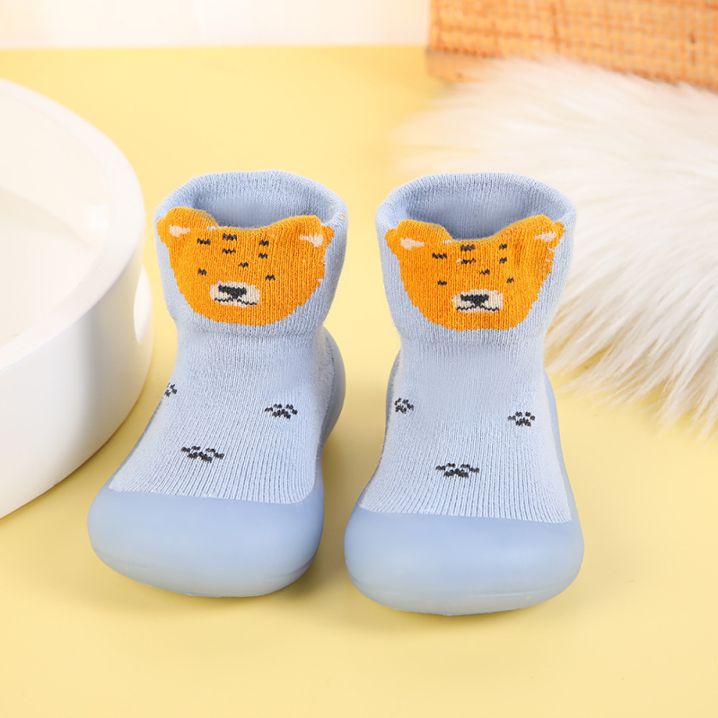 Topánky pre batoľatá s motívom Cartoon, bavlnená vrchná časť, vysoký vrch, priedušné, pre všetky ročné obdobia