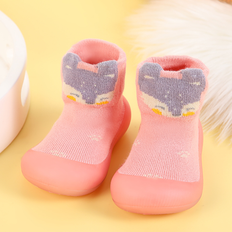 Topánky pre batoľatá s motívom Cartoon, bavlnená vrchná časť, vysoký vrch, priedušné, pre všetky ročné obdobia