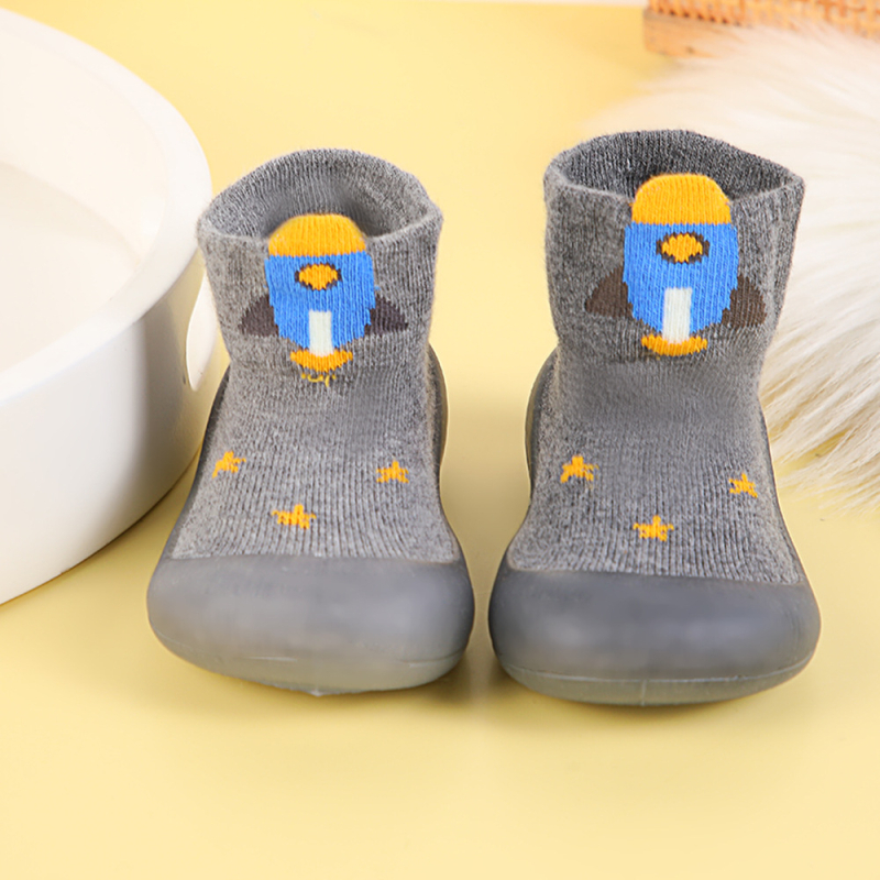 Topánky pre batoľatá s motívom Cartoon, bavlnená vrchná časť, vysoký vrch, priedušné, pre všetky ročné obdobia