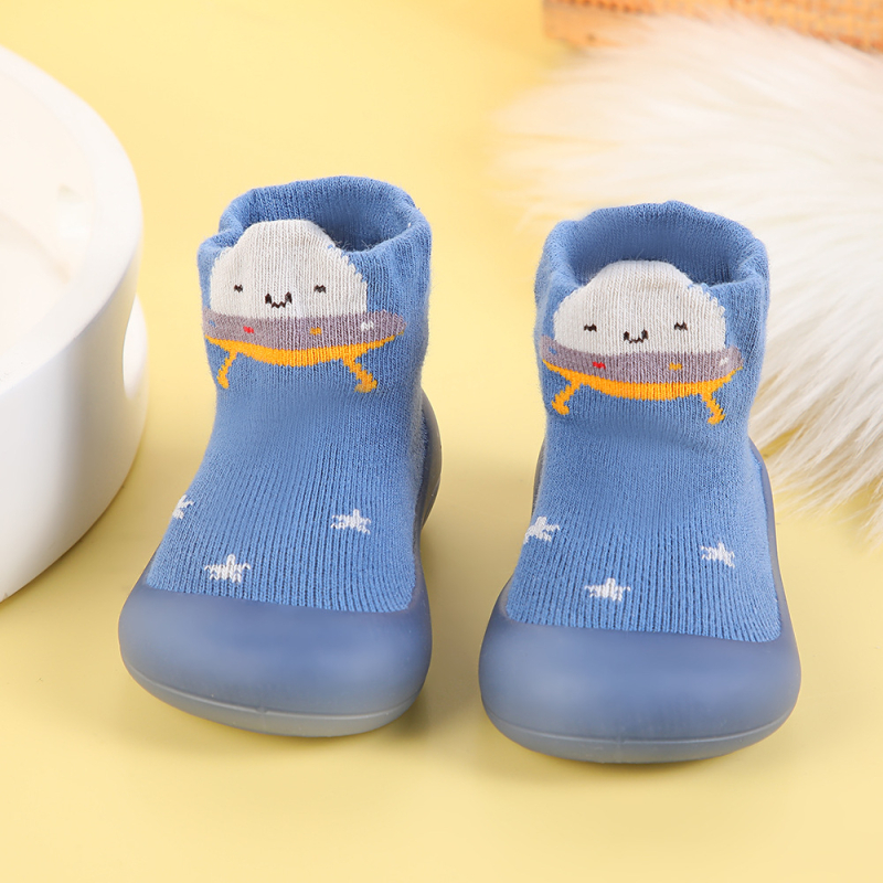 Topánky pre batoľatá s motívom Cartoon, bavlnená vrchná časť, vysoký vrch, priedušné, pre všetky ročné obdobia