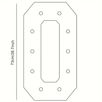 Svetelný rámček na balóniky so hodvábnymi kvetmi pre výzdobu podujatí