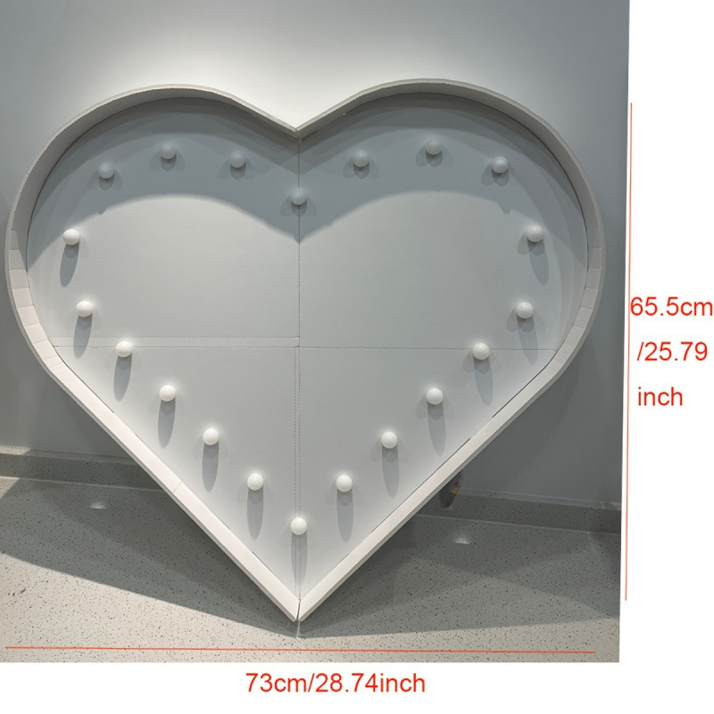 Svetelný rámček na balóniky so hodvábnymi kvetmi pre výzdobu podujatí