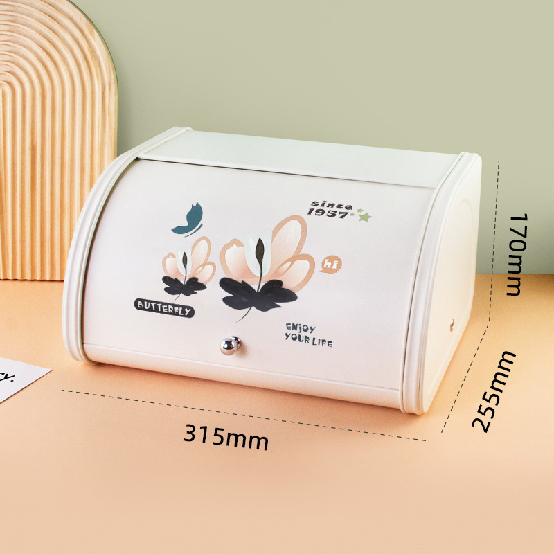 Kovový vstupný skladovací box – viacúčelový organizér na kľúče, rúška a pochúťky; objem 5–10 L; jednoduchý dizajn