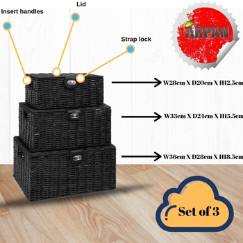 Plastová úložná nádoba s vekom, model 123 — viacúčelová, odolná voči prachu, bez montáže, do spálne, vhodná na spodné prádlo, ponožky, svetre, časopisy, podprsenky