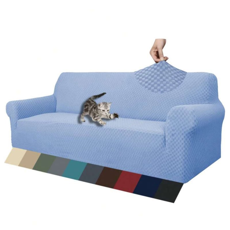 Súprava poťahov na pohovku, egyptská dlhovláknová bavlna, potlač tie-dye, štvordielna súprava, hmotnosť nad 5 kg