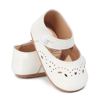 Topánky pre batoľatá na chodenie – mäkká podrážka, PU vršok, priedušné, protišmykové, štýl princezná