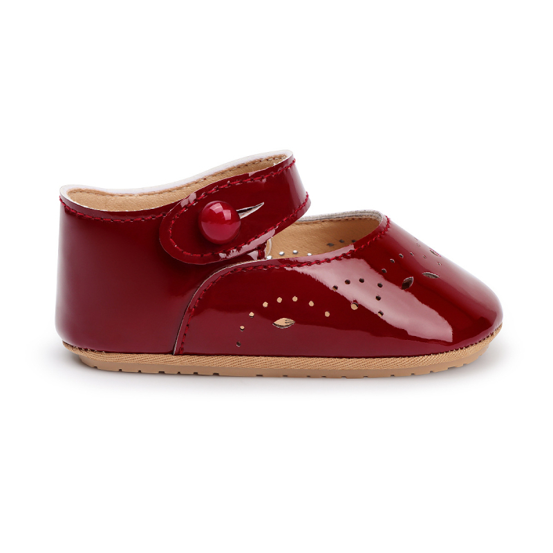 Topánky pre batoľatá na chodenie – mäkká podrážka, PU vršok, priedušné, protišmykové, štýl princezná