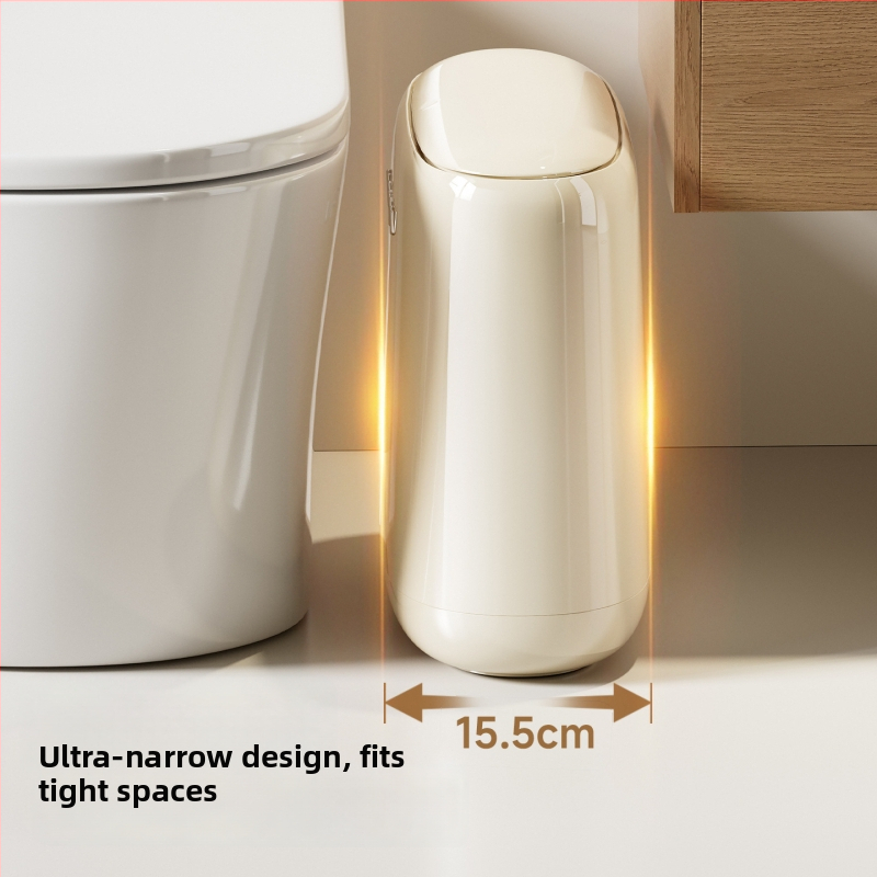 Domáci odpadkový kôš s tlačovým uzáverom, dvojitý koš, vodotesný, oválny tvar, kapacita nad 12 l