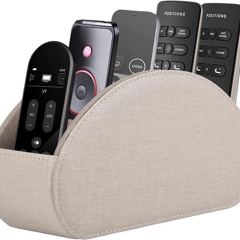 Cutie organizator din piele PU pentru telecomenzi, cosmetice și papetărie | Material: PU; Funcție: Organizare; Capacitate: 1 L; Aplicații: telecomenzi, cosmetice, papetărie, reviste