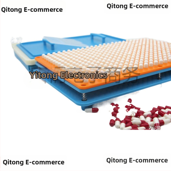 Kapsulová plnička s doskou na prášok, doska s 200 otvormi, kód produktu Mkcchcj2w