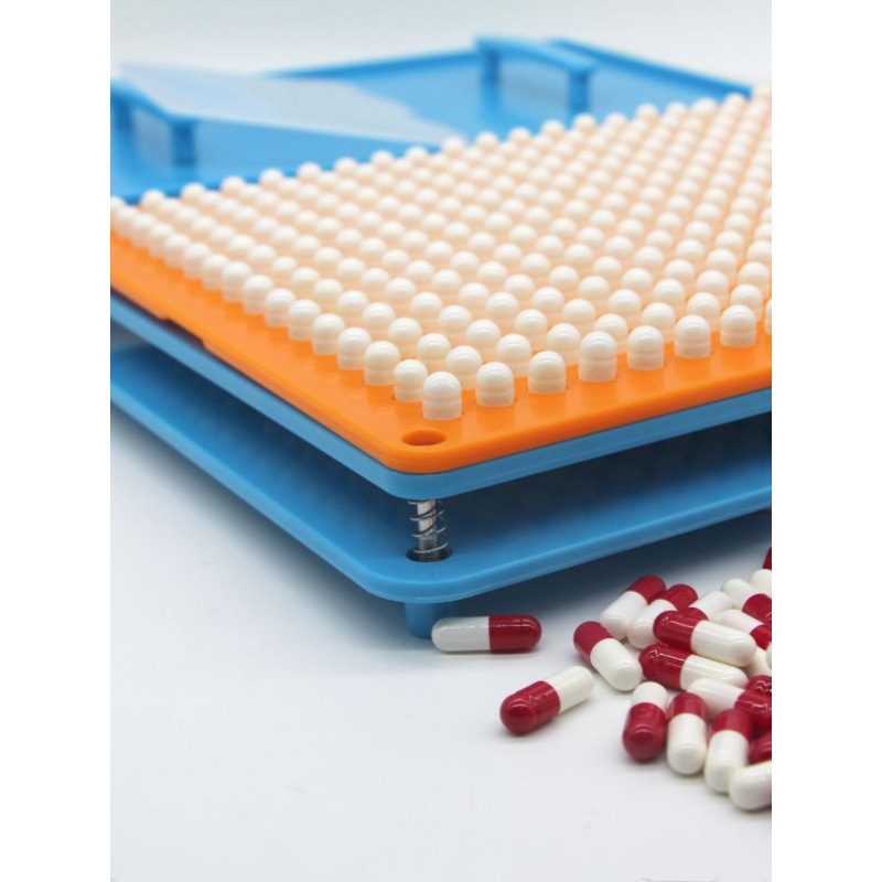 Kapsulová plnička s doskou na prášok, doska s 200 otvormi, kód produktu Mkcchcj2w