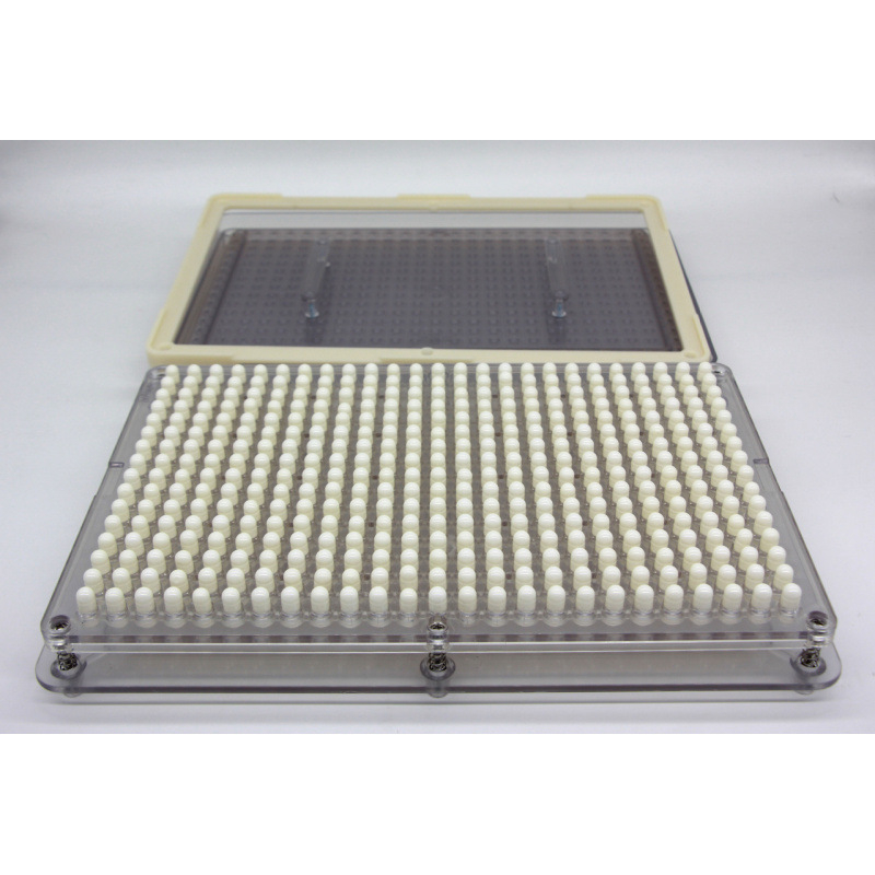 Kapsulová plnička s doskou na prášok, doska s 200 otvormi, kód produktu Mkcchcj2w