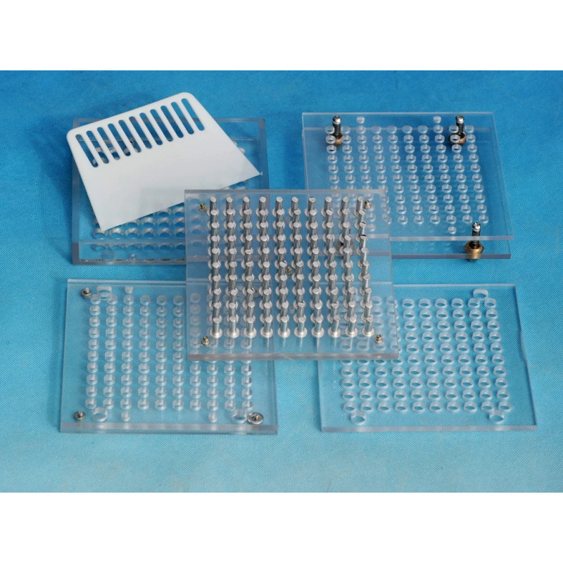 Kapsulová plnička s doskou na prášok, doska s 200 otvormi, kód produktu Mkcchcj2w