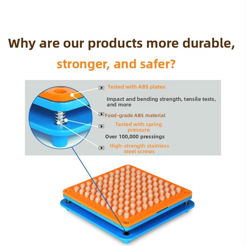 Kapsulová plnička s doskou na prášok, doska s 200 otvormi, kód produktu Mkcchcj2w