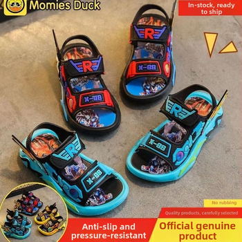 Feiya Vaikų berniukų sandalai, Vasara 2023, viršus iš sintetinės odos, padas PVC, neslysta, amžius 4–6 metai