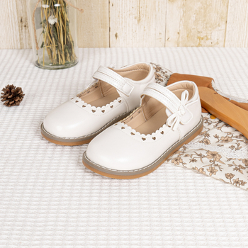 Meitenēm skolas kurpes (PU augšdaļa; PU iekšējā zole; gumijas zole; Velcro aizdare; antislīdēšana)