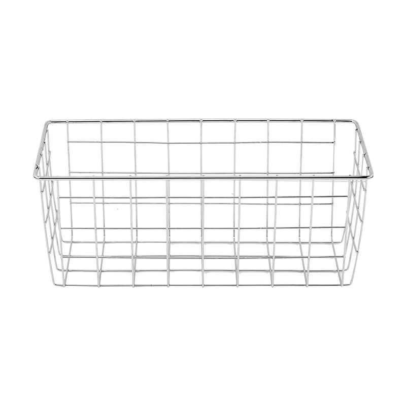 Kovaná železná zásobárenská košík na stolné usporiadanie, moderný minimalistický štýl, materiál: železný drôt