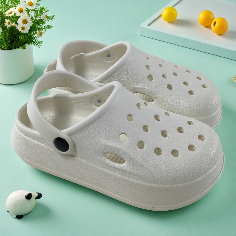 Detské EVA plážové topánky, protišmykové a proti zápachu, bez podšívky, unisex, leto 2025, Wei Sheng