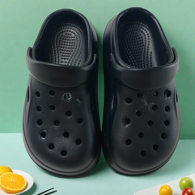 Detské EVA plážové topánky, protišmykové a proti zápachu, bez podšívky, unisex, leto 2025, Wei Sheng