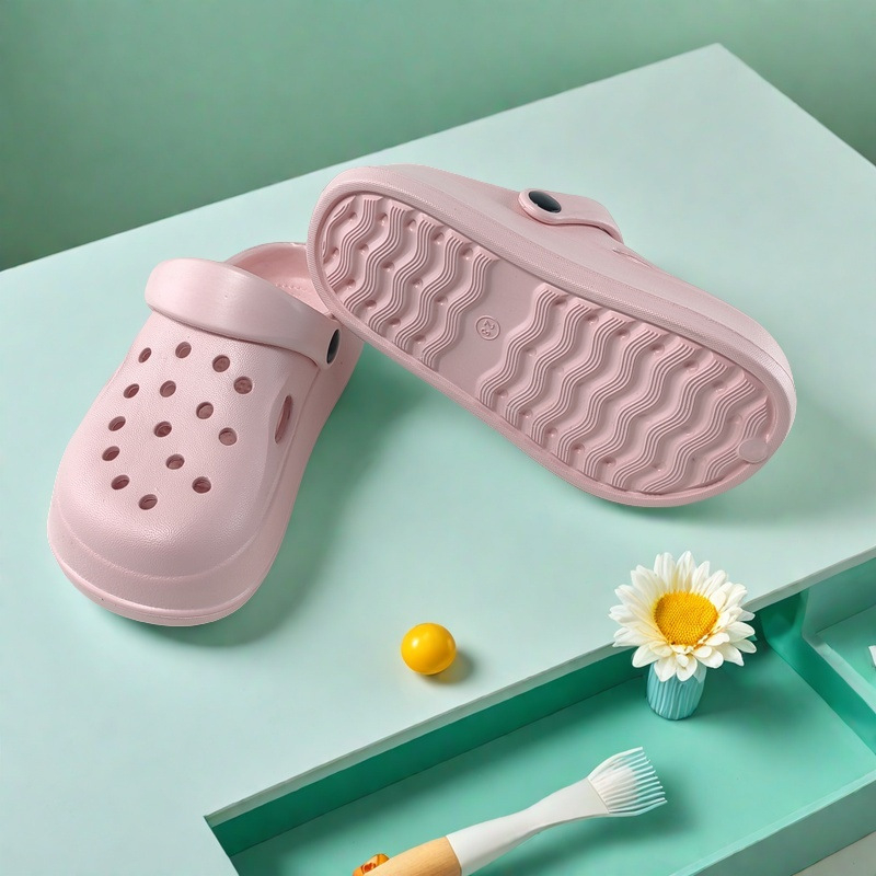 Detské EVA plážové topánky, protišmykové a proti zápachu, bez podšívky, unisex, leto 2025, Wei Sheng